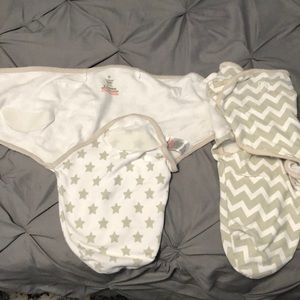 Two swaddle me wraps